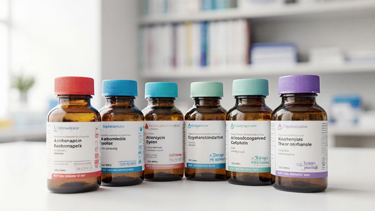 Clindamycin vs. Alternatives: Detailed Antibiotic Comparison