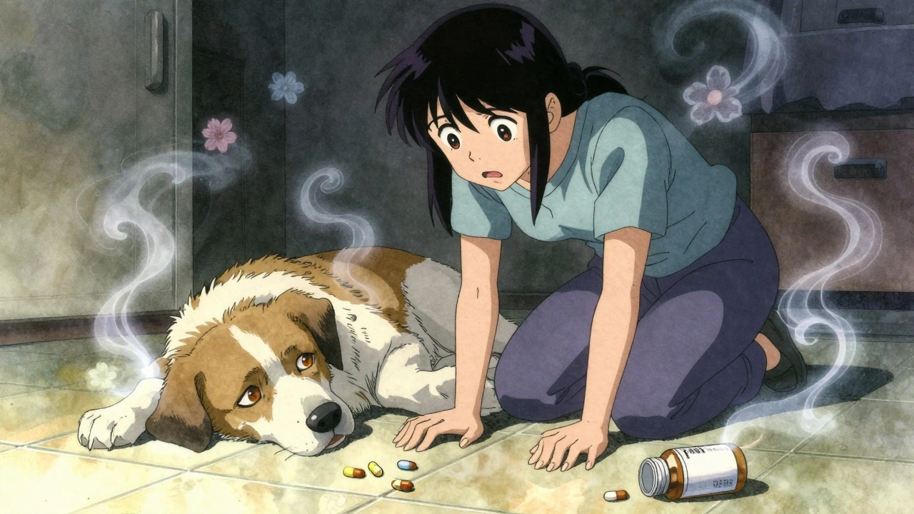 How to Recognize Overdose in Pets from Human Medications